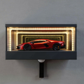 Infinity Mirror Key Display | LED Illuminated Car Key Holder